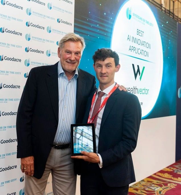 WealthVector wins Best AI Innovation at the 2026 Systems in the City Awards